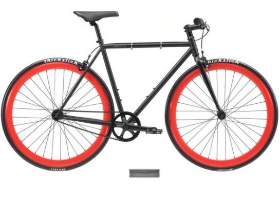 160 kg laadvermogen Grijs Kleur Klassiek Single Speed Fixie Fixed Gear Bike 1.6m Lengte