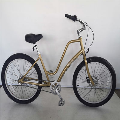 Coaster Brake 26 inch Single Speed Hybrid Unisex Beach Cruiser Bike met 26*2.35 banden
