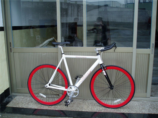 Lasco Crank Set Zilveren kleur Single Speed Bullbar Aluminium Alloy Frame Vintage Fixie Fixed Gear Bike Fiets