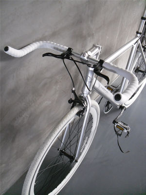 Lasco Crank Set Zilveren kleur Single Speed Bullbar Aluminium Alloy Frame Vintage Fixie Fixed Gear Bike Fiets