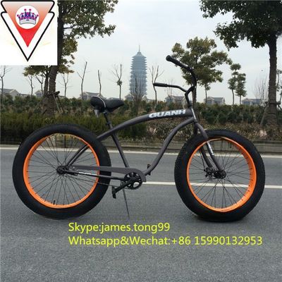Fat Beach Cruiser Bike met 26 inch sneeuwbanden en aluminium frame in 2015