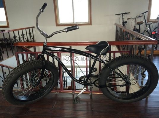 Fat Beach Cruiser Bike met 26 inch sneeuwbanden en aluminium frame in 2015