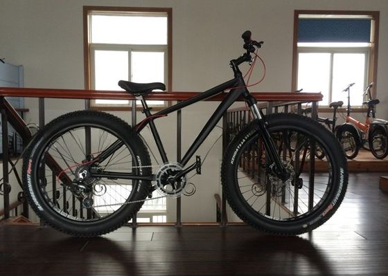Fat Beach Cruiser Bike met 26 inch sneeuwbanden en aluminium frame in 2015
