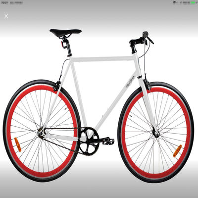 Hard Frame Fixed Gear Road Bike met Quando Hub Je perfecte metgezel op de weg