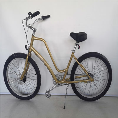 26x3 inch Unisex Step Through Aluminium Frame 3 Speed Beach Cruiser Bike te huur in de VS