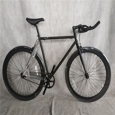 KMC Chain Black 700C Single Speed Track Bike voor mannen Vintage Fixed Gear Bike