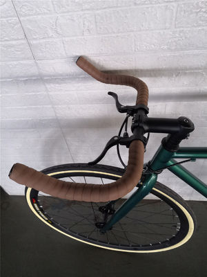 Double V Brake 700c Bullhorn Handle Bar Fixed Gear Bike voor volwassenen Retro Vintage Classic