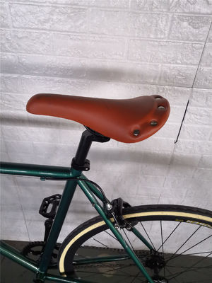 Double V Brake 700c Bullhorn Handle Bar Fixed Gear Bike voor volwassenen Retro Vintage Classic