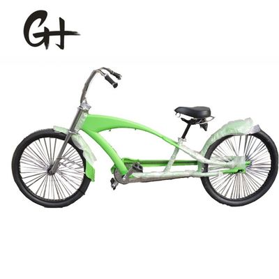 26&quot; Hi-Ten Steel Frame Volwassenen Beach Cruiser Chopper Bike 17KG Bruto Gewicht 3,0 banden