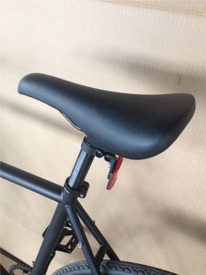 Custom Matt Black Fixie Bike Frame voor volwassenen 700C Single Speed Urban Fitness Cruiser