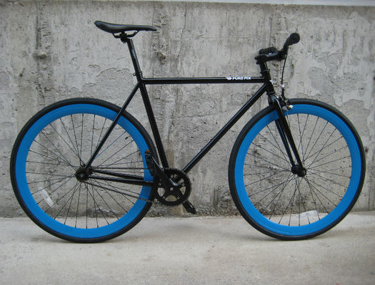 Complete Thickslick Single 1 Speed Fitness Fixie Fixed Gear Bike met Promax rem einde