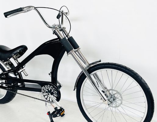 Bruto gewicht 25,0 KG 24-20&quot; Single Speed Adult Chopper Bike met Steel Fork van OEM