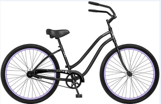 Stap door het ontwerp 26 inch Beach Cruiser Bike met Coaster Foot Brake en witte kleur