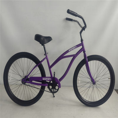 Stap door het ontwerp 26 inch Beach Cruiser Bike met Coaster Foot Brake en witte kleur