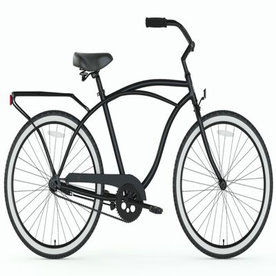 26 inch rode kleur mannen klassieke Beach Cruiser fietsen met grote en comfortabele stoel
