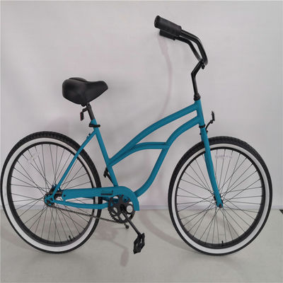 26 inch rode kleur mannen klassieke Beach Cruiser fietsen met grote en comfortabele stoel