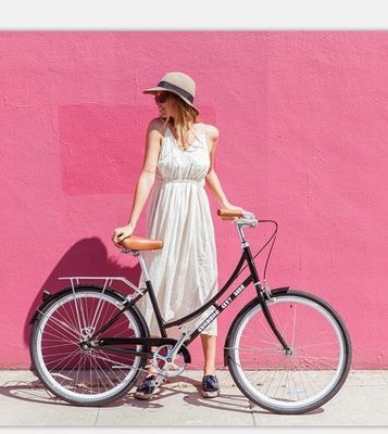 28&quot; Aluminium V Brake City Bike voor Senioren Classic Vintage Design