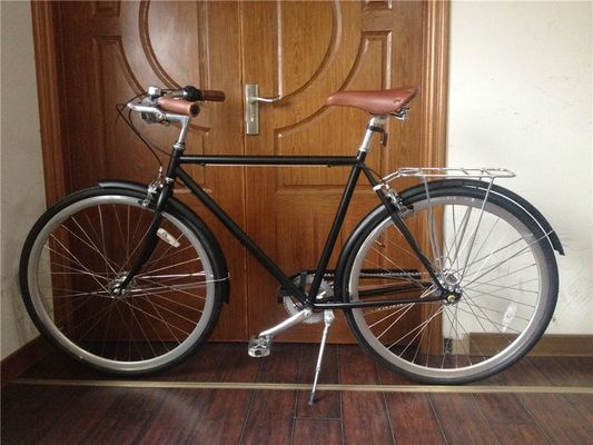 Vintage stadsfiets met 3 versnellingen en aluminium legering V rem bruto gewicht 16 kg