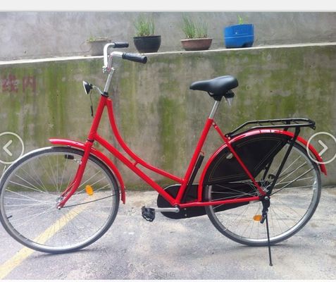 Aluminium legering V rem Old Man City Bike Classic Vintage Design met stalen frame