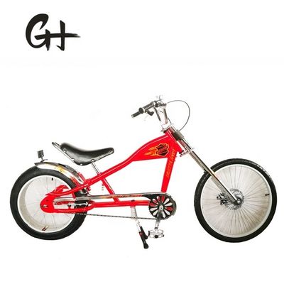 24&quot; V rem/ schijfrem 4.0 band single speed chopper fiets voor de Amerikaanse markt