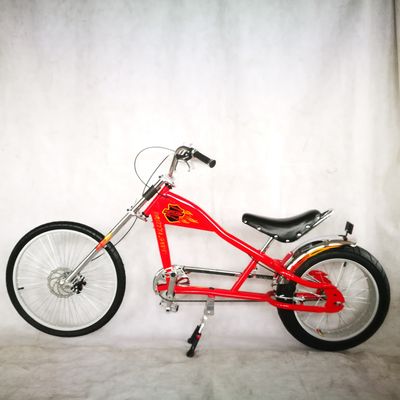 24&quot; V rem/ schijfrem 4.0 band single speed chopper fiets voor de Amerikaanse markt