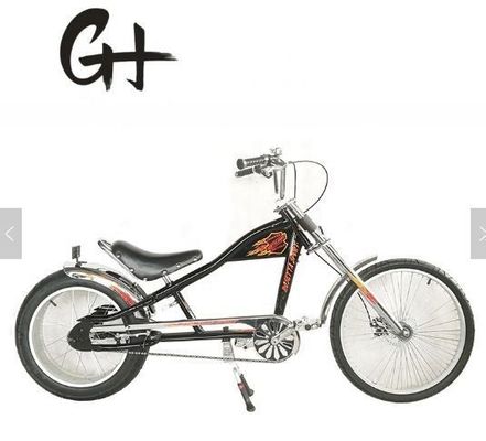 Grote volwassenen CE Chopper Bike 24 &quot;-20&quot; Single Speed OEM / ODM met aluminium rand en vork gemaakt