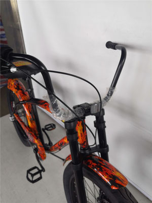 15kg Fat Tire City Bike Inner 3 Speed 3,0&quot; Vintage Volwassenen Beach Cruiser Bike 24 Inch