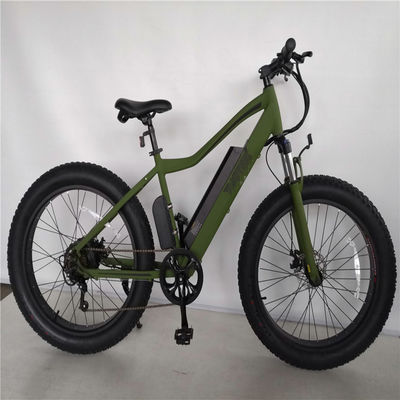 16.7 Ah Batterijcapaciteit Elektrische bergfiets voor volwassenen 26 inch dikke band ebike