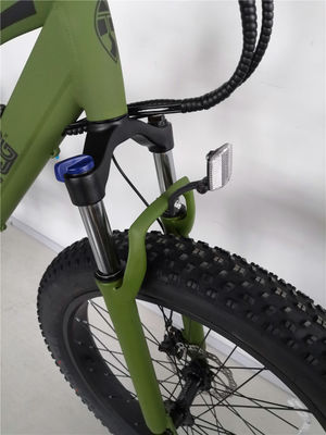 16.7 Ah Batterijcapaciteit Elektrische bergfiets voor volwassenen 26 inch dikke band ebike