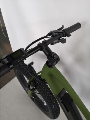 16.7 Ah Batterijcapaciteit Elektrische bergfiets voor volwassenen 26 inch dikke band ebike