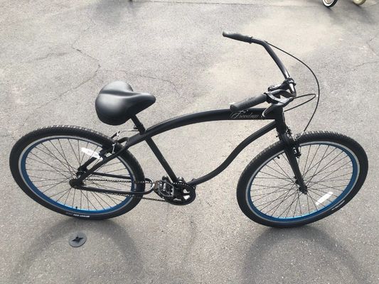 7 Speed City Bike met 24 inch Solid Tire en Aluminium Rim Material Opvouwbaar Design