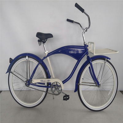 Custom logo volwassenen 26 inch single speed hybride fietsen voor vrouwen strand cruiser fiets