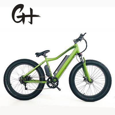 Amerikaanse markt 26&quot; 4.0 Fat Tire elektrische fiets met 48V 500W stroomtoevoer en 7 versnellingsbakken