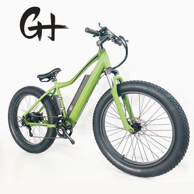 Amerikaanse markt 26&quot; 4.0 Fat Tire elektrische fiets met 48V 500W stroomtoevoer en 7 versnellingsbakken