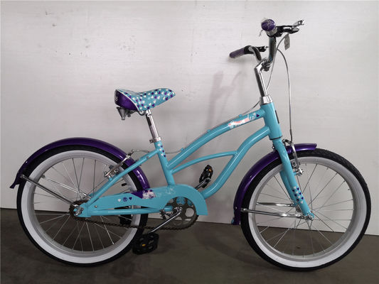 Jetta Pink Girls 20&quot; Beach Cruiser Bike Bruto Gewicht 11kg Lichtgewicht en Duurzaam 9kg