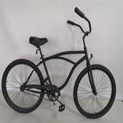 Pedaalrem 26" 1 snelheid mannen verhuur comfort single gear fitness beach cruiser fietsen