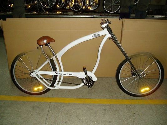 ISO9001 CE gecertificeerd Chopper Bike Gloss Gewicht 19kgs voor de markt