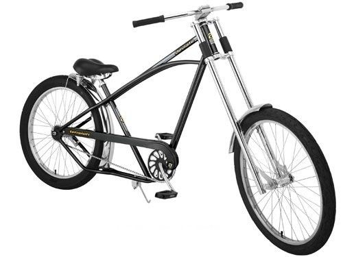 25kg Glanzend Gewicht Chopper Bike gemaakt van staal voor hoge duurzaamheid
