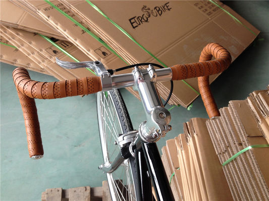 Vintage fixe versnelling fiets fiets voor volwassen wegraces 2023 Wellgo Pedal Lasco Crank Set