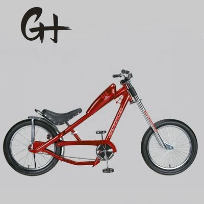20&quot; OEM CE Single Speed Steel Frame American Chopper Bike met gewoon pedaaltype
