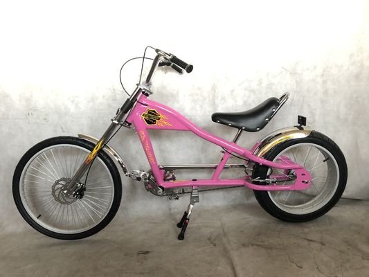 CE OEM Adult Chopper stijl fiets met 24-20&quot; Single Speed en Hi-Ten Steel Frame