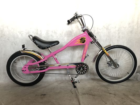 CE OEM Adult Chopper stijl fiets met 24-20&quot; Single Speed en Hi-Ten Steel Frame