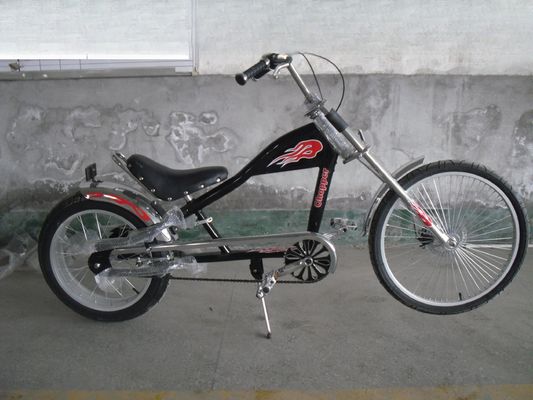CE OEM Adult Chopper stijl fiets met 24-20&quot; Single Speed en Hi-Ten Steel Frame