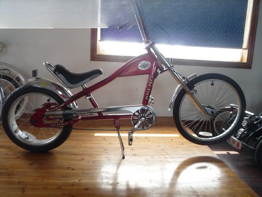 CE OEM Adult Chopper stijl fiets met 24-20&quot; Single Speed en Hi-Ten Steel Frame