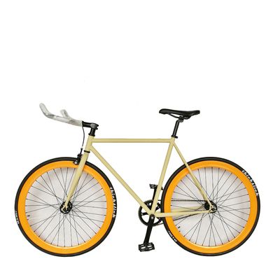 700C Hi-Ten Steel Frame Double Wall 43MM Aluminium RIM Single Speed Track Fixed Gear Bike