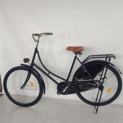 Single Speed 28 Inch Vintage Classic Black Lady Oma Holland City Cruiser Nederlandse fiets Fiets voor vrouwen