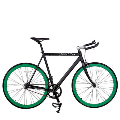 USA CE Track Fixie Fiets 700C Aluminium Frame OEM Single Speed met Aluminium Stem