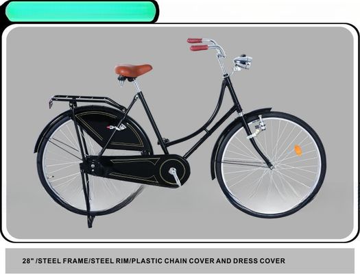 Koop je 28&quot; Dutch Bike Old Style fiets in klassiek zwart