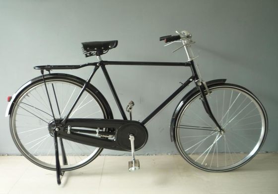 28&quot; Zwarte OMA fiets voor man Performance Utility fiets