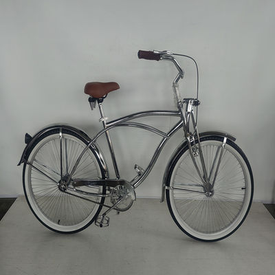 26 inch Aluminium Frame Mens Adult Beach Cruiser Bike met 7 Speed Shimano Derailleur